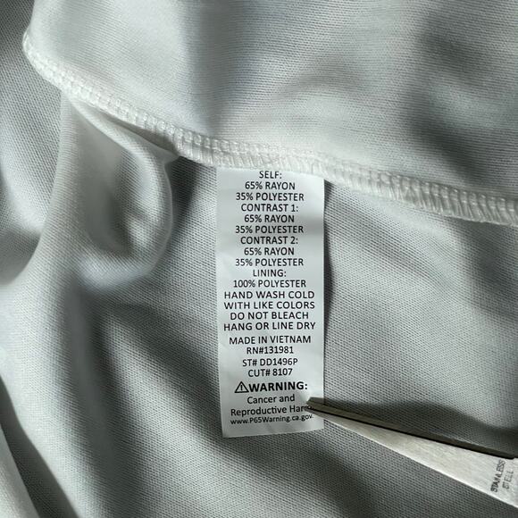 Naif Women's Colorblock A-Line Blouson Lined Maxi Dress Multicolor Size Petite L - Picture 4 of 6